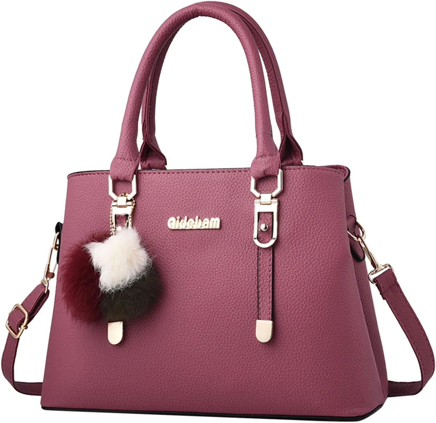 Women's Trendy Tote Bags Western Purse Boho Top Handle Satchel Handbag with Strap Medium Size Purse for Women(Watermelon Red)