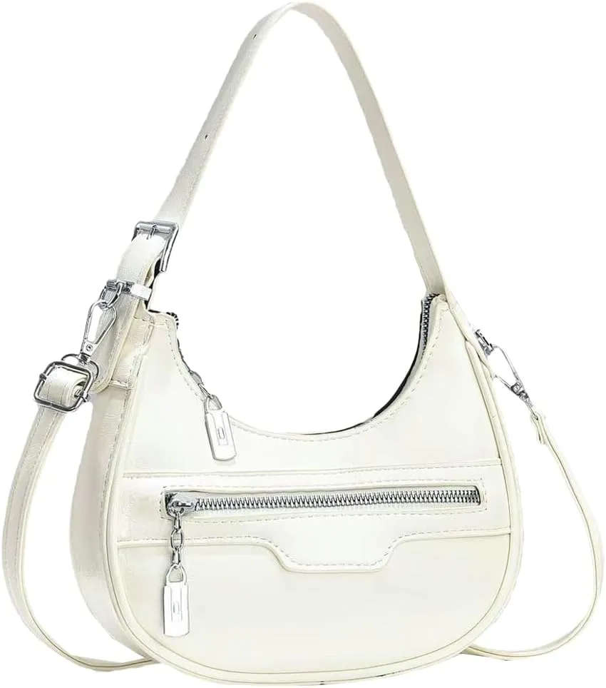 Womens Vegan Leather Top Handle Handbags Trendy Small Dumpling Crossbody Shoulder Purse Designer Tote Satchels