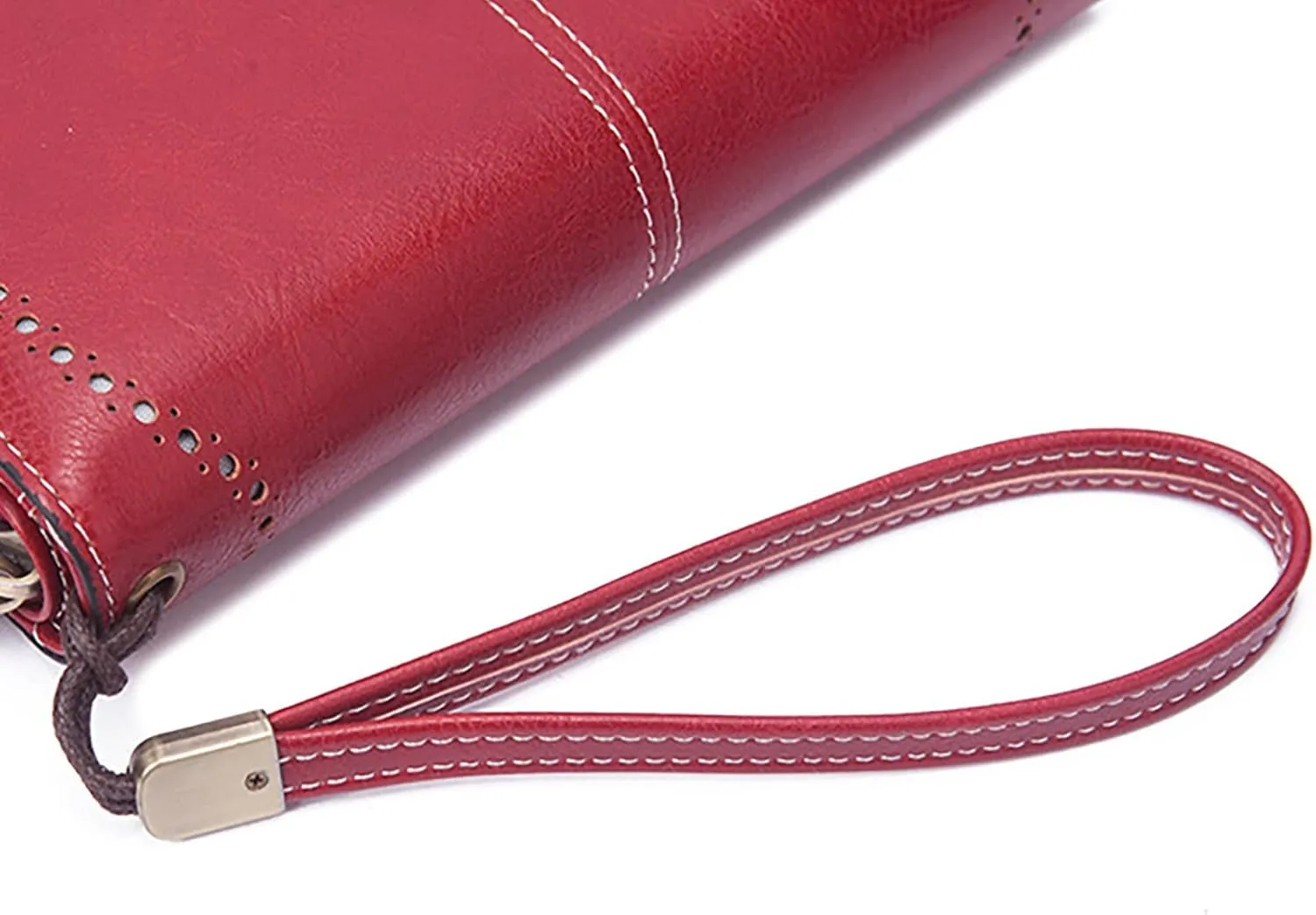 Womens Wallets Small PU Leather Wallets Ladies Wristlet with Card Slots id Window Zipper Coin Purse Holder Purse